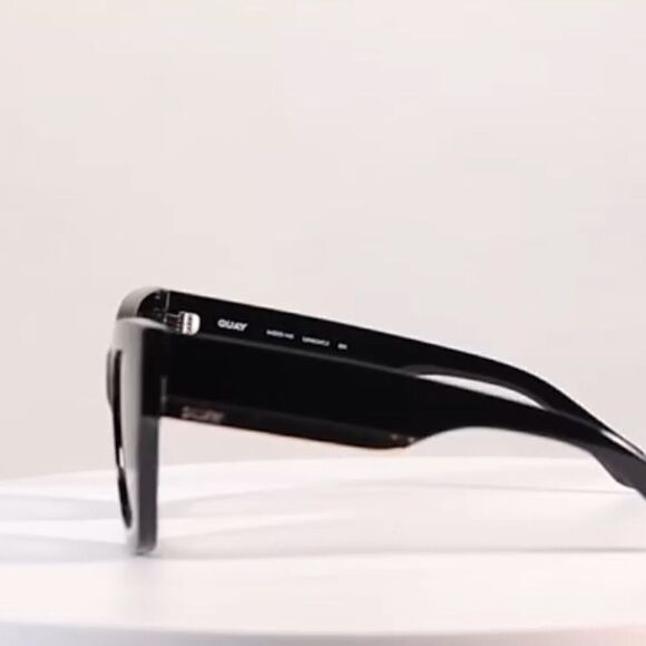 QUAY AUSTRALIA- By The Way Sunglasses- Black, Smoke NEW IN THE BOX main image 8